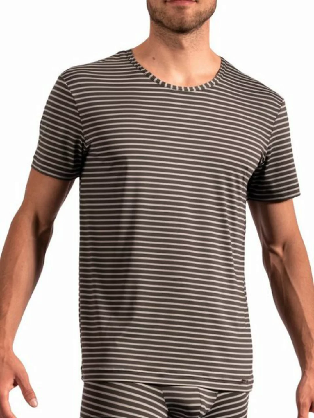 Olaf Benz T-Shirt Olaf Benz RED2170 Mastershirt grey/stone günstig online kaufen