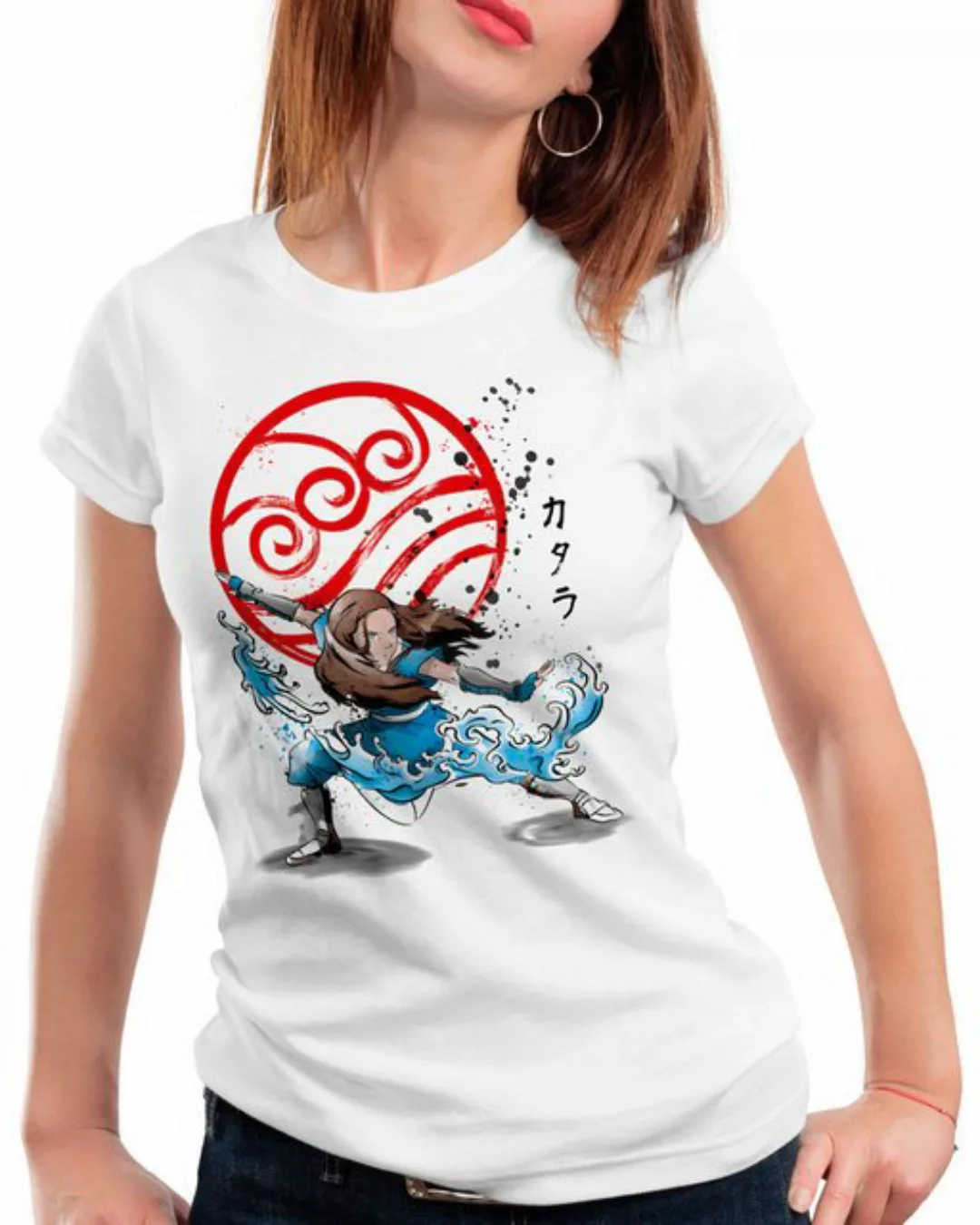 style3 T-Shirt Water Power avatar anime japan manga last airbender günstig online kaufen