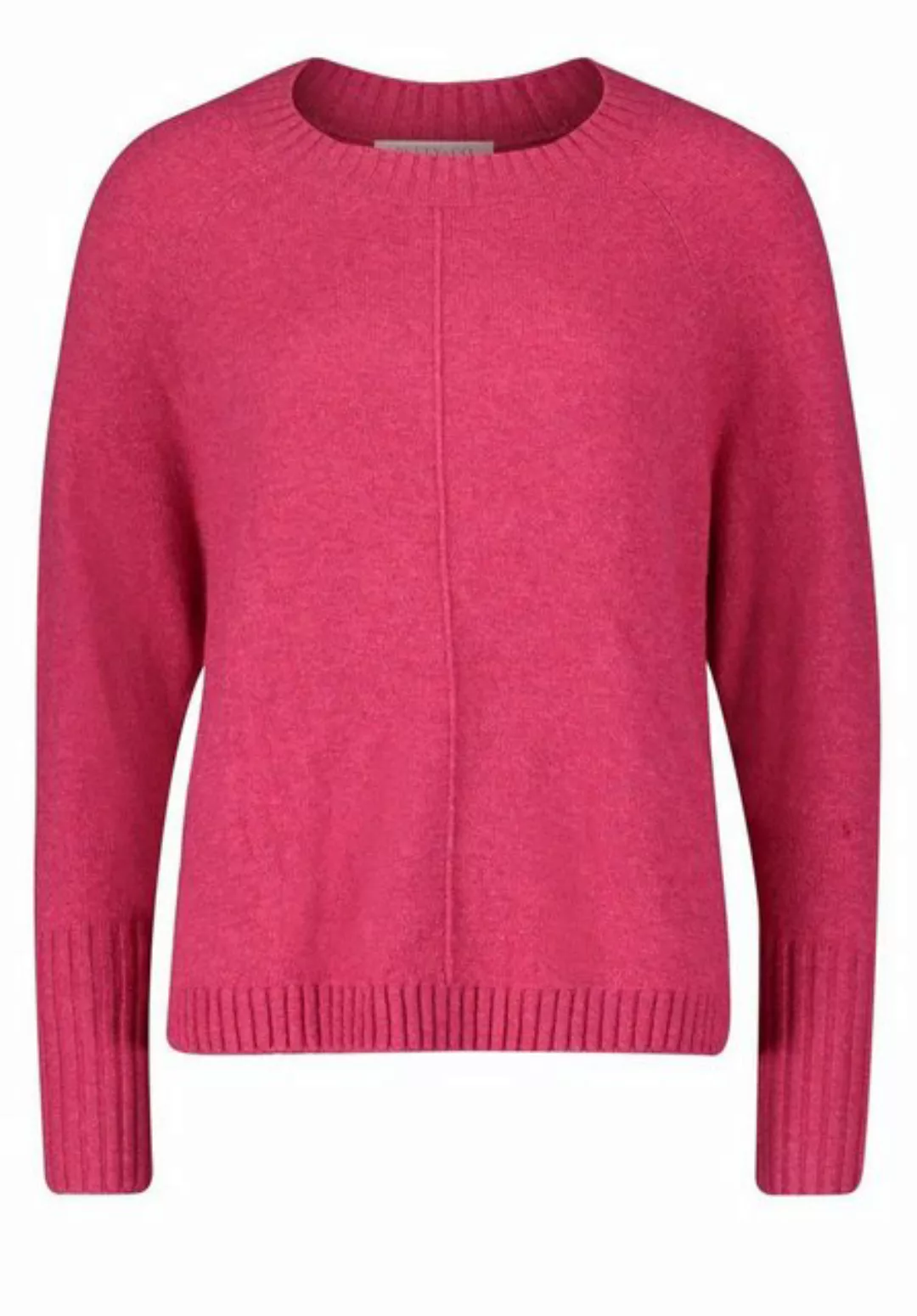 Betty&Co Sweatshirt Strickpullover Kurz 1/1 Arm, Nature Melange günstig online kaufen