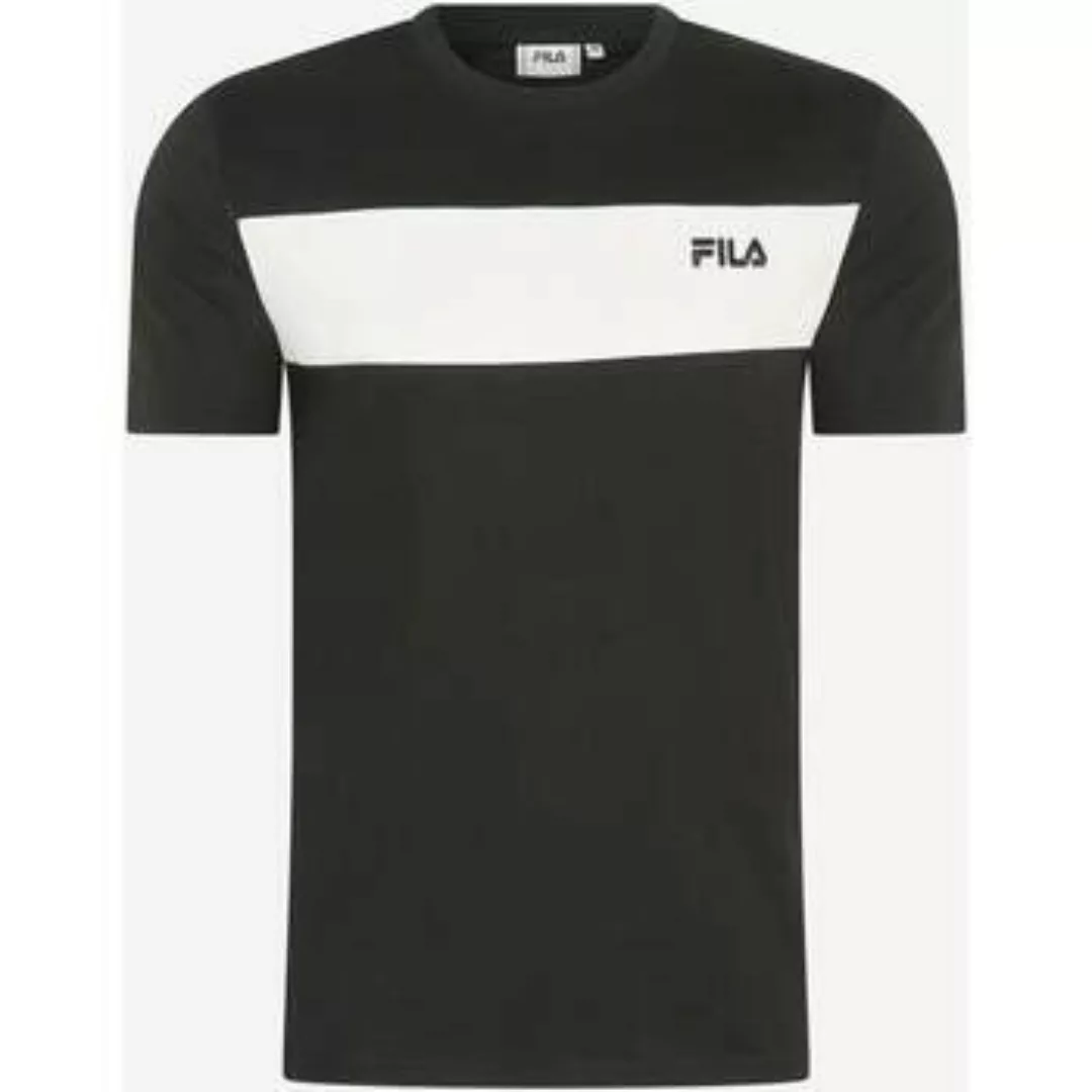 Fila  T-Shirts & Poloshirts Lankaran Block-T-Shirt – schwarz, strahlend wei günstig online kaufen