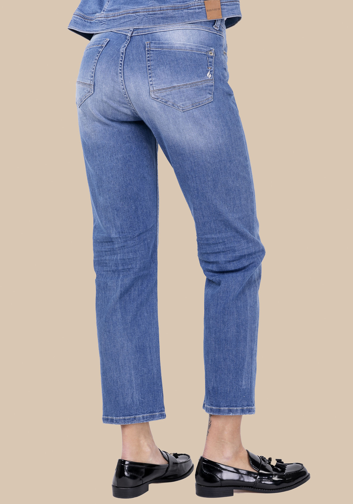 BLUE FIRE Straight-Jeans JULIE mit hoher Elastizität und ultimativen Komfor günstig online kaufen