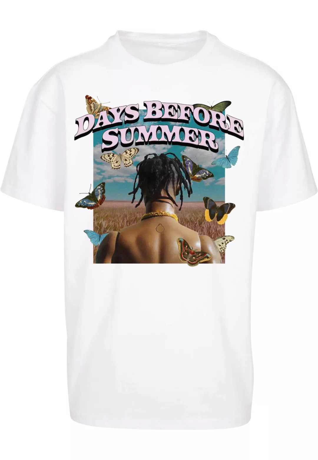 MisterTee Kurzarmshirt "MisterTee Unisex Days Before Summer Oversize Tee" günstig online kaufen