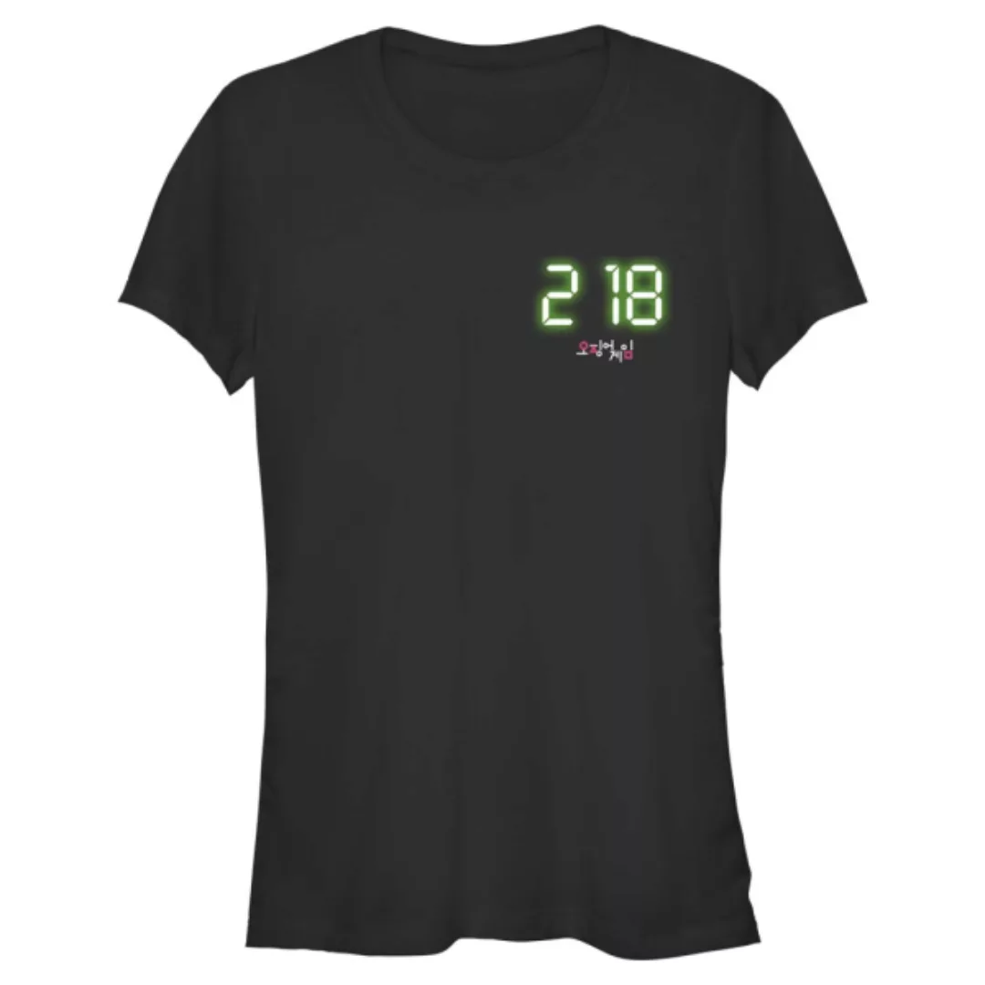 Netflix - Squid Game - Logo Two Eighteen - Frauen T-Shirt günstig online kaufen