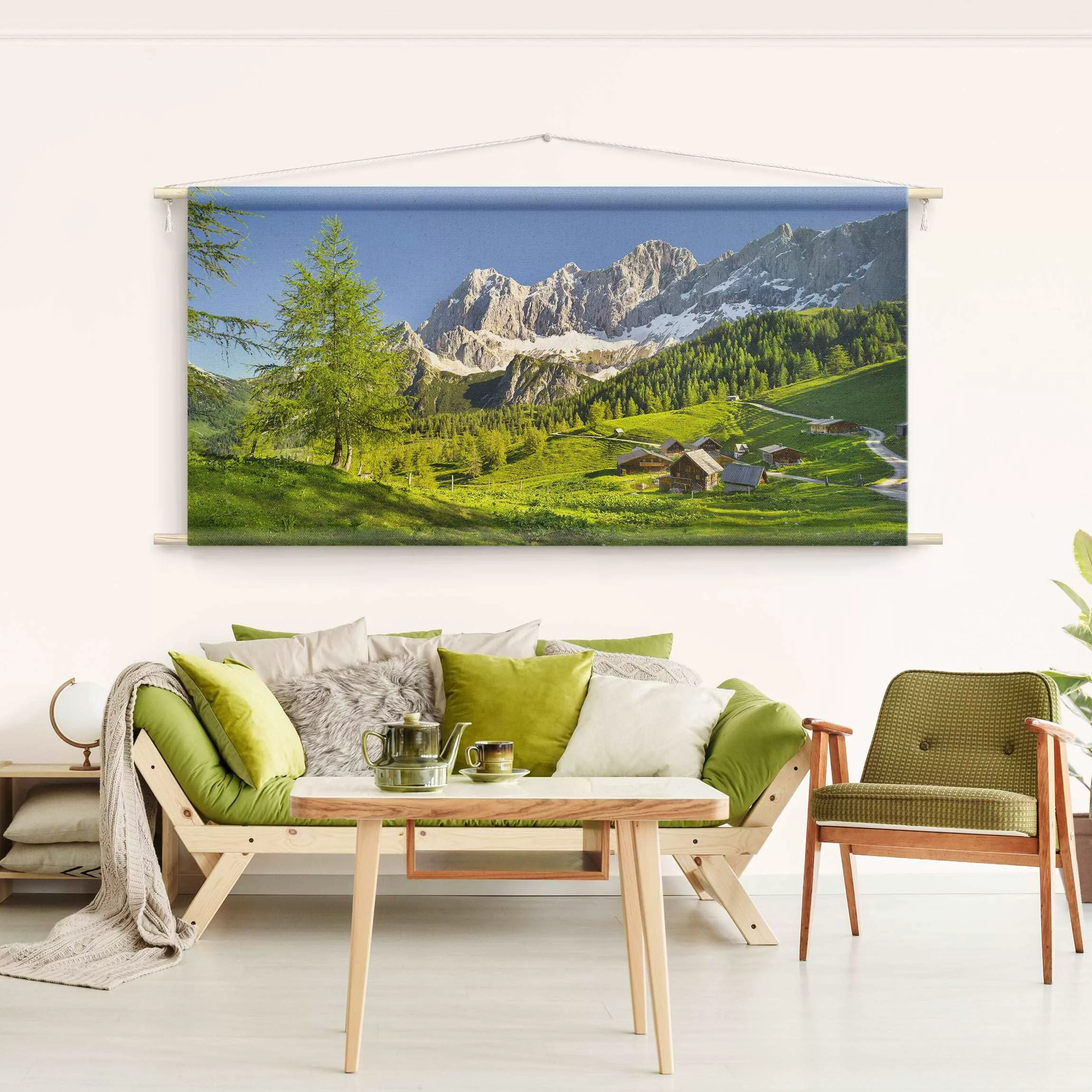 Wandteppich Steiermark Almwiese günstig online kaufen