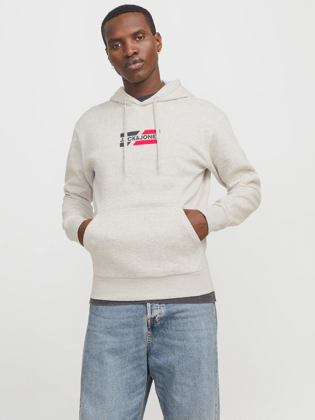 Jack & Jones Kapuzensweatshirt "JJECORP GRAPHIC SWEAT HOOD NOOS", mit Logo günstig online kaufen