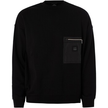 EAX  Sweatshirt Zip-Tasche Sweatshirt günstig online kaufen