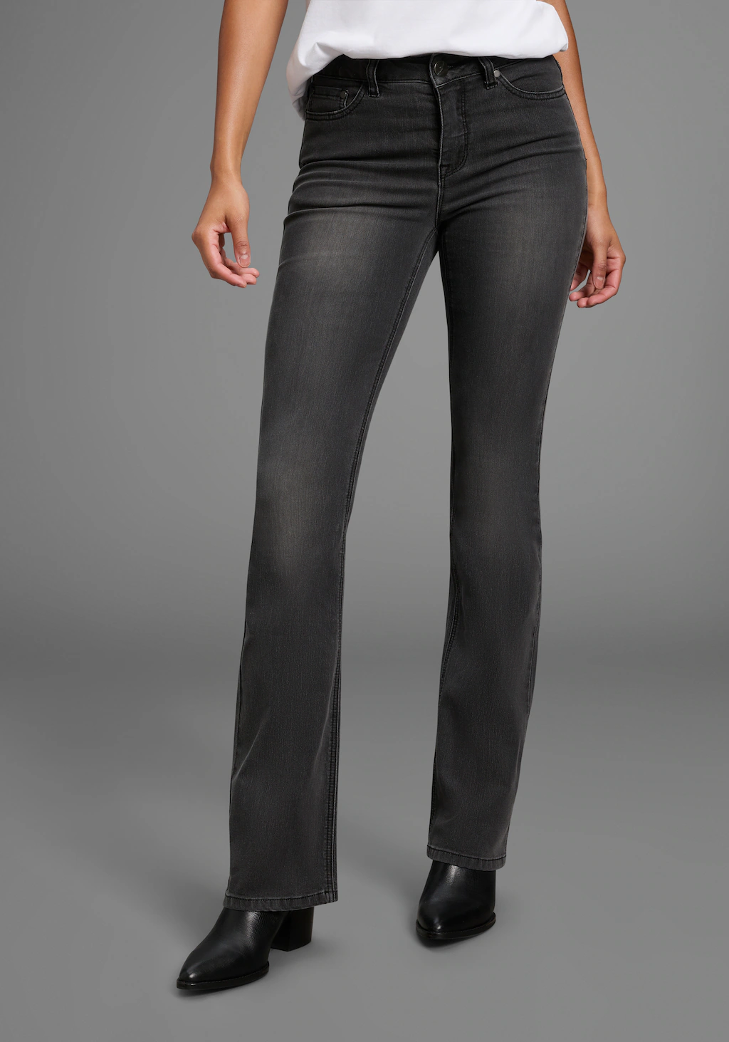 Arizona Bootcut-Jeans "Shaping", elastische Passform, Bootcut-Beinform, Use günstig online kaufen