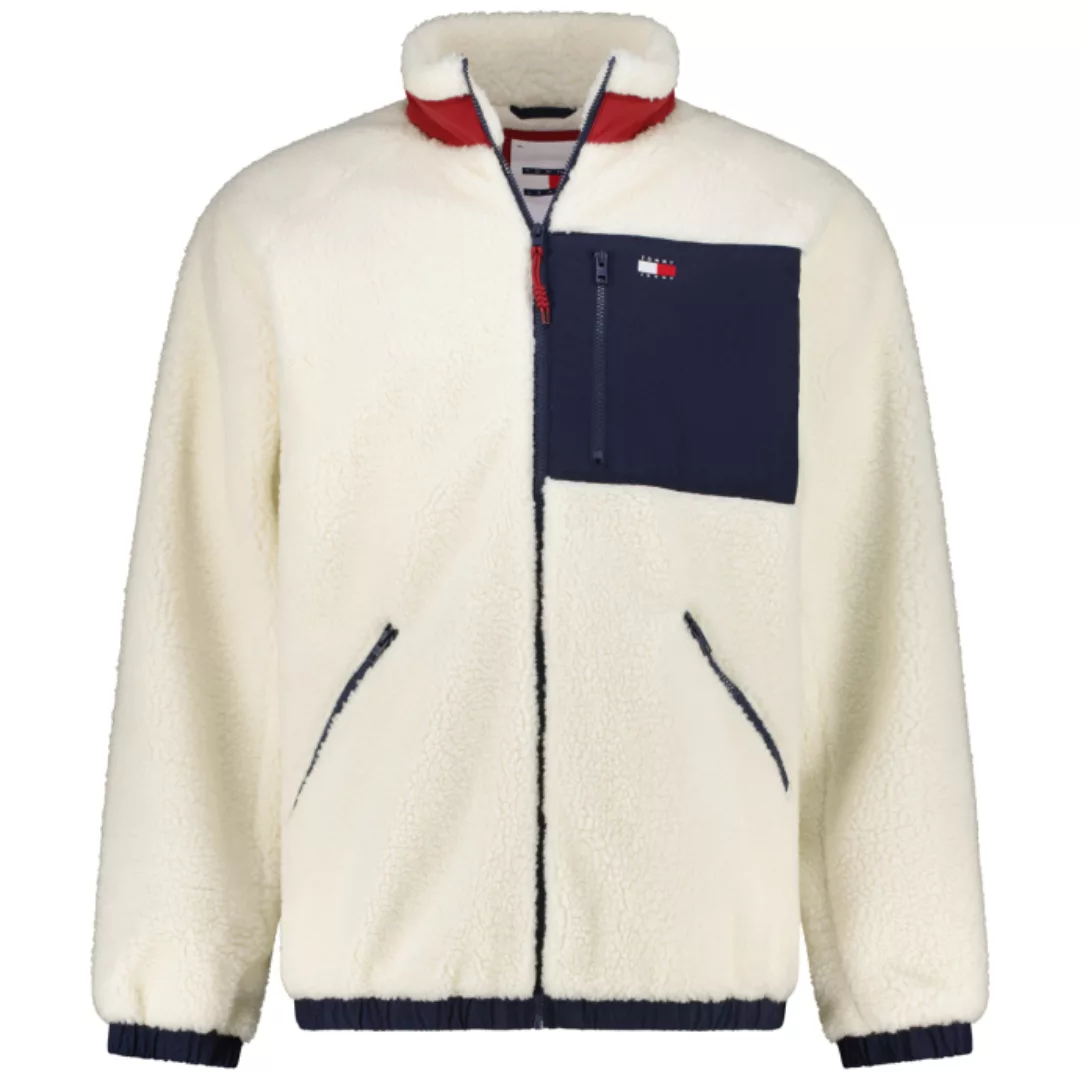 Tommy Jeans Teddyfleece-Jacke günstig online kaufen