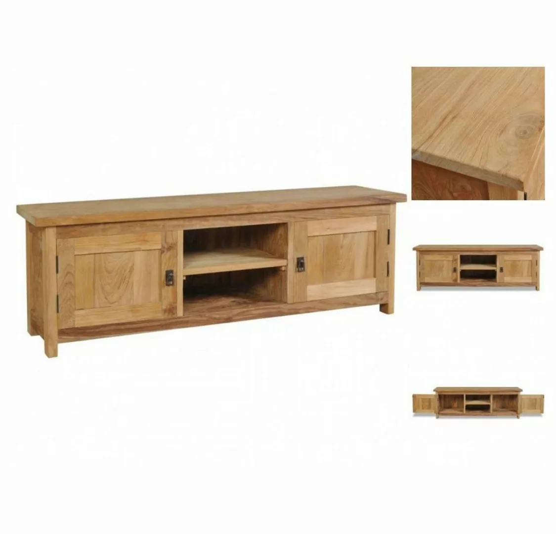 vidaXL TV-Schrank TV-Schrank Massivholz Teak 1203040 cm Lowboard günstig online kaufen