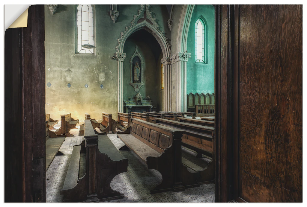 Artland Wandfolie »Lost Place - Kirche - verlassene Orte«, Gebäude, (1 St.) günstig online kaufen