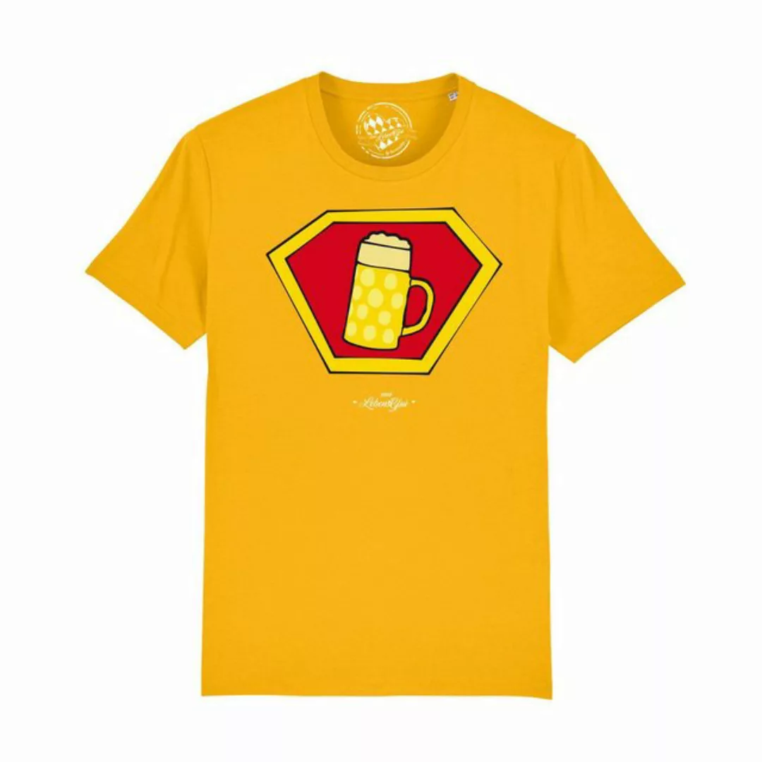 Bavariashop T-Shirt Herren T-Shirt "Super-Bierkrug günstig online kaufen