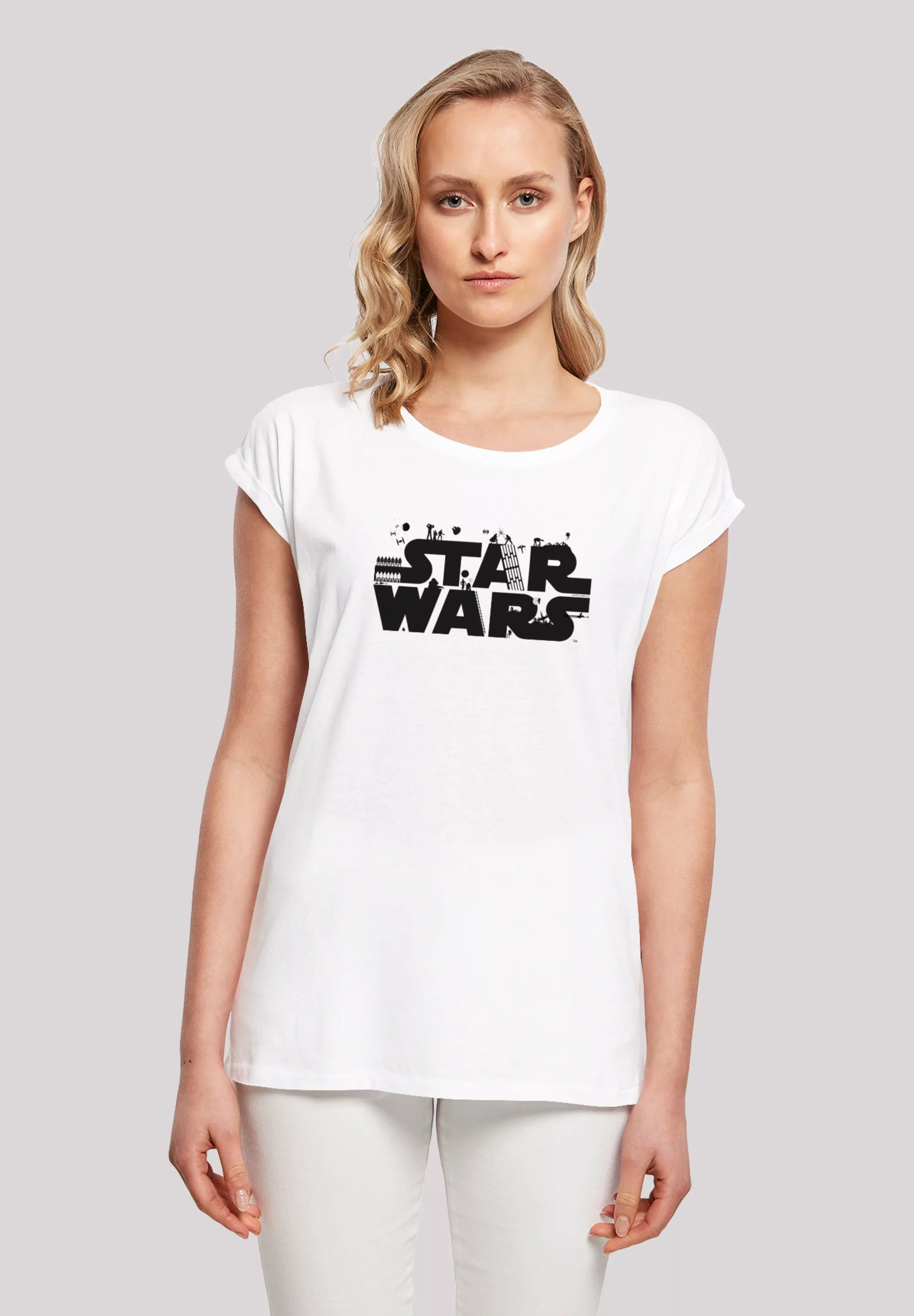 F4NT4STIC T-Shirt "Star Wars Minimalist Logo" günstig online kaufen
