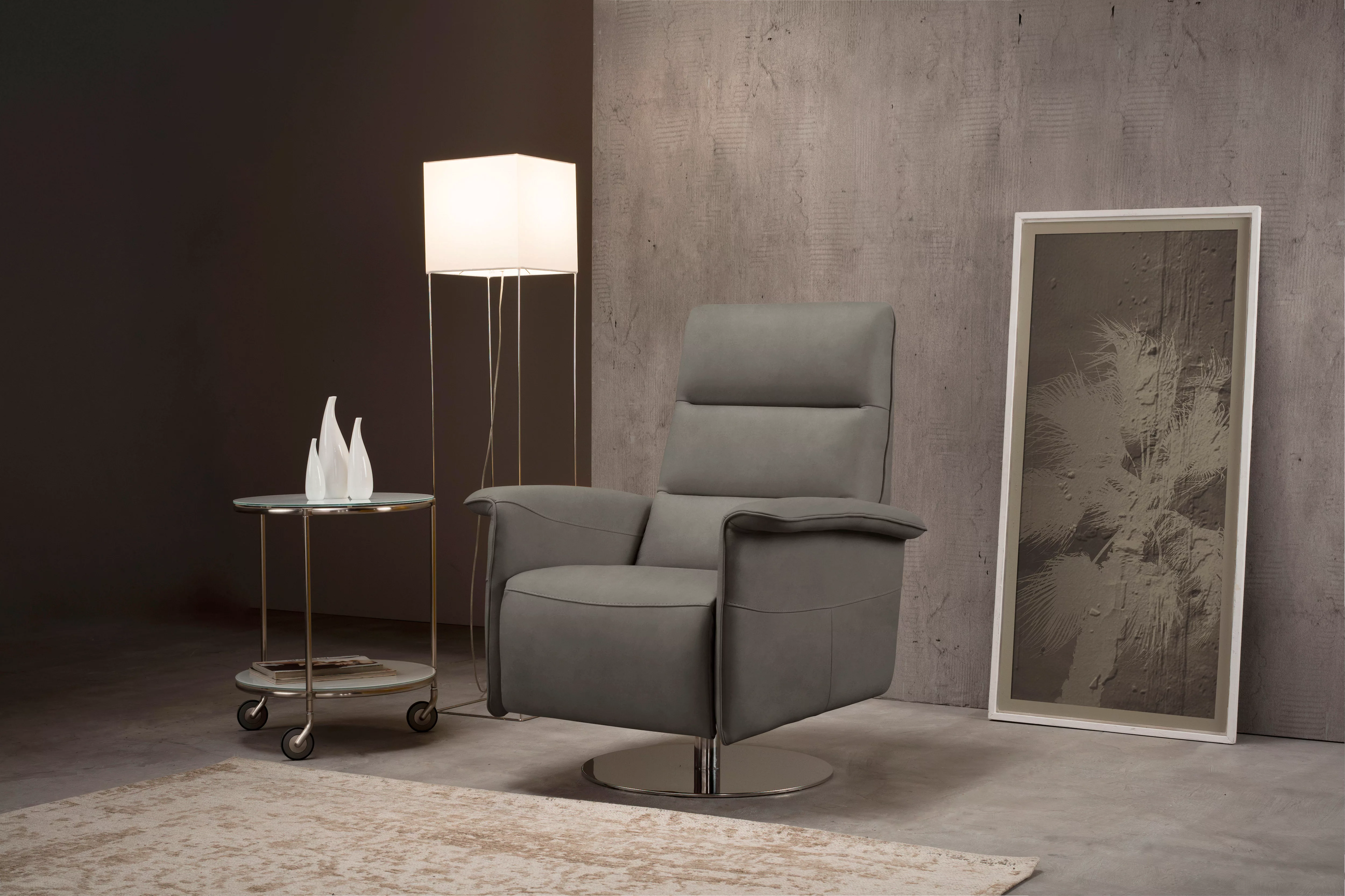 Egoitaliano Sessel »Kelly Designsessel«, drehbar, manuelle Relaxfunktion mi günstig online kaufen