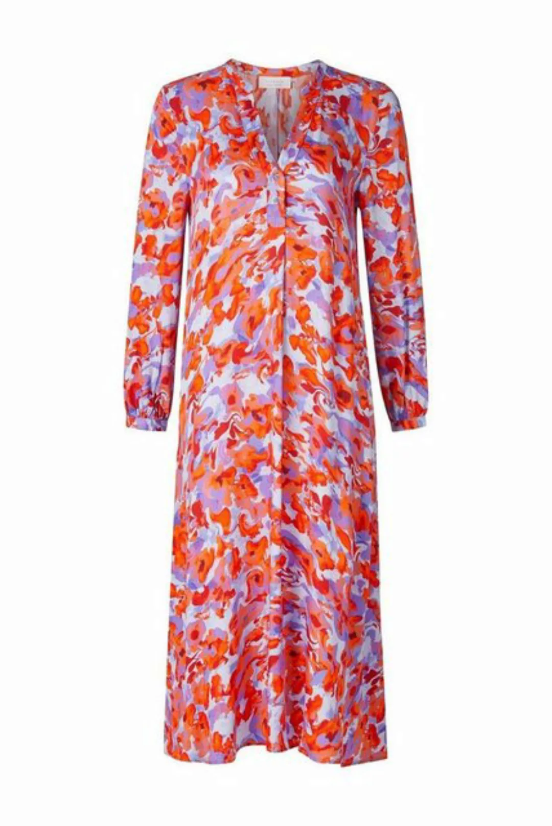 Rich & Royal Sommerkleid printed v-neck dress Ecovero günstig online kaufen