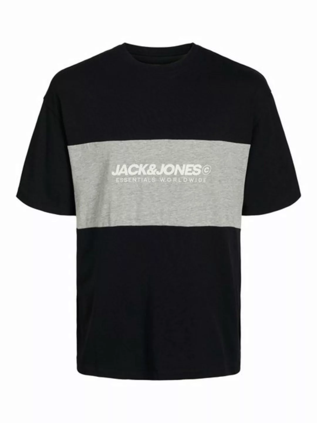 Jack & Jones Rundhalsshirt JJELEGACY BLOCKING TEE SS O-NECK NOOS günstig online kaufen