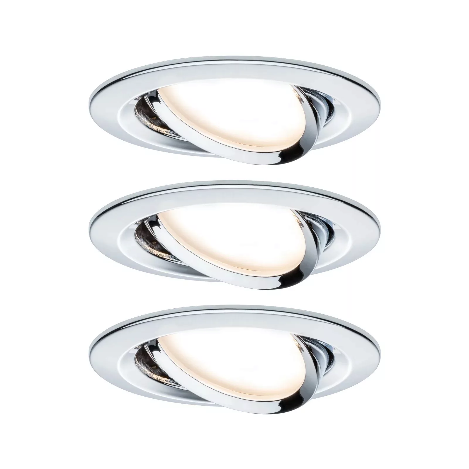 Paulmann "LED Einbauleuchte Nova Plus Coin Basisset schwenkbar rund 84mm 50 günstig online kaufen