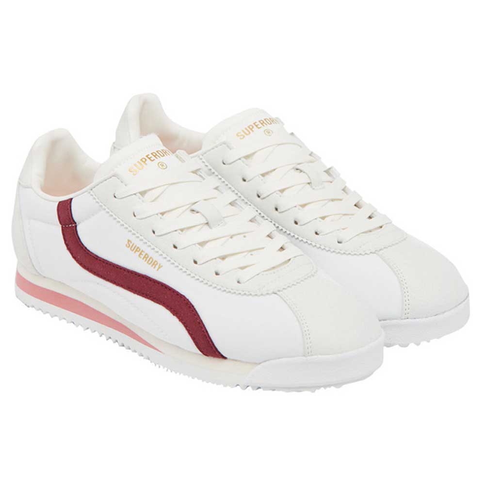 Superdry Vegan Retro Track Ov Runner Sportschuhe EU 40 Ecru / Rich Berry günstig online kaufen