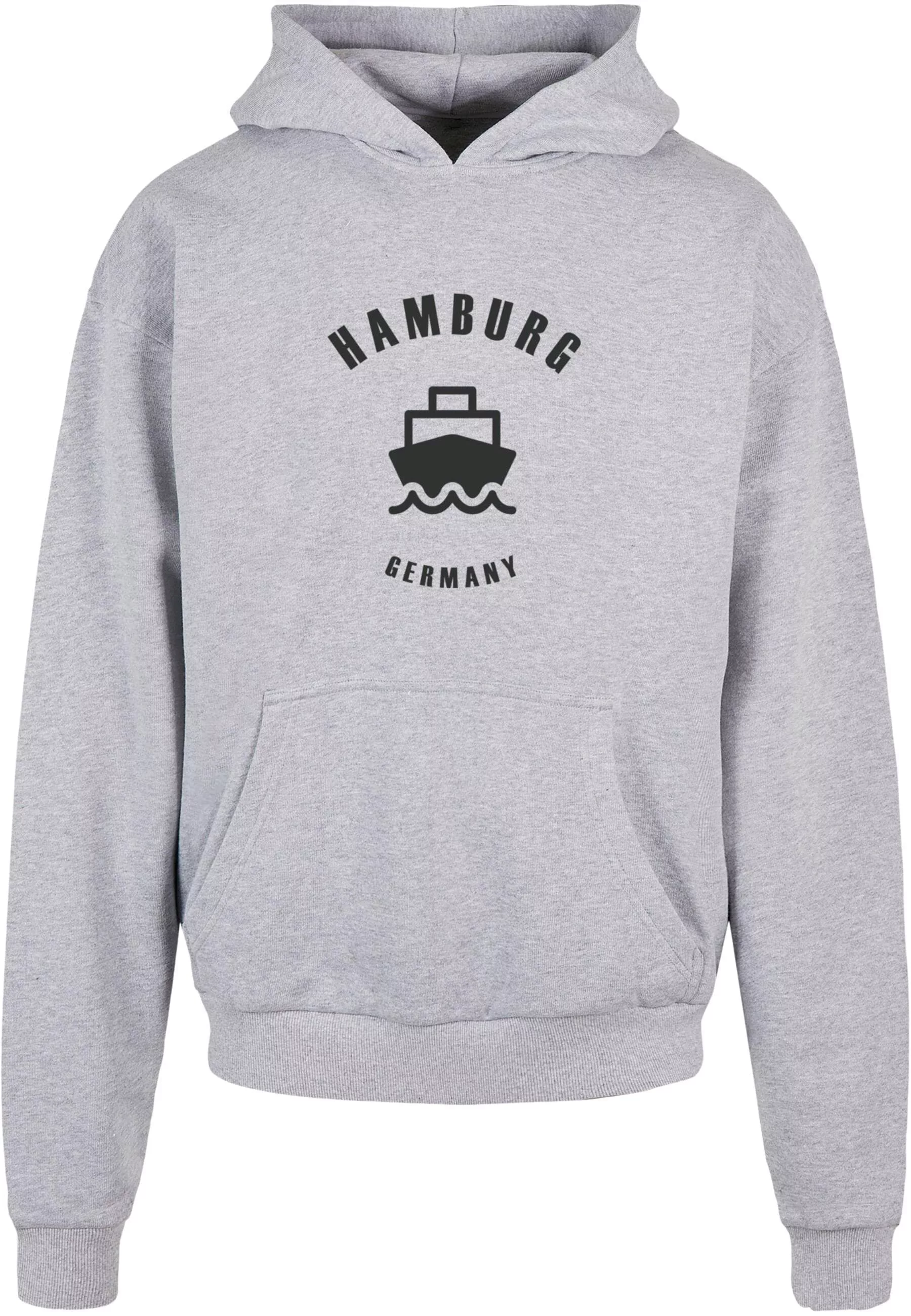 Merchcode Kapuzensweatshirt "Merchcode Herren Hamburg Ultra Heavy Hoody" günstig online kaufen