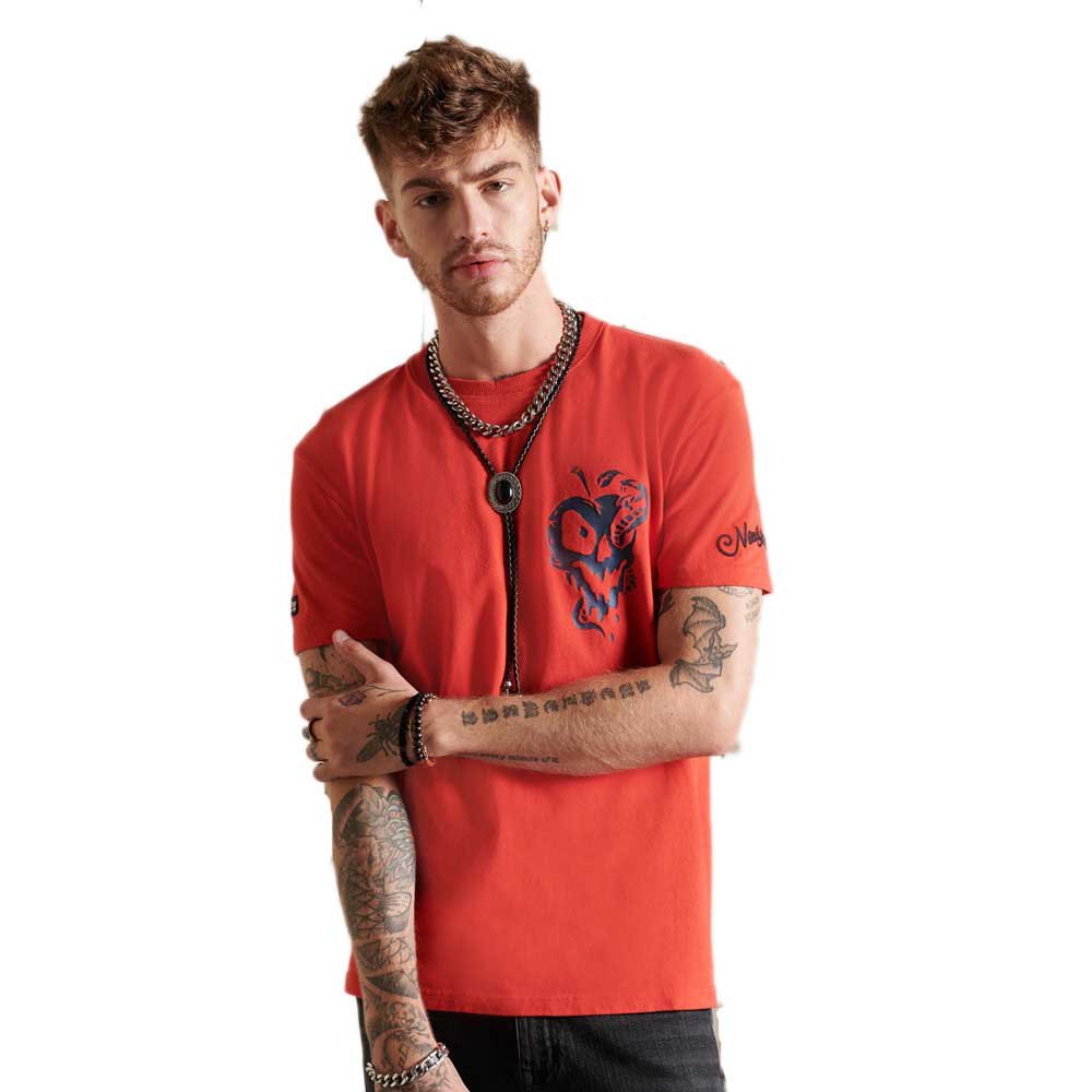 Superdry Crossing Lines Kurzärmeliges T-shirt XL Americana Red günstig online kaufen