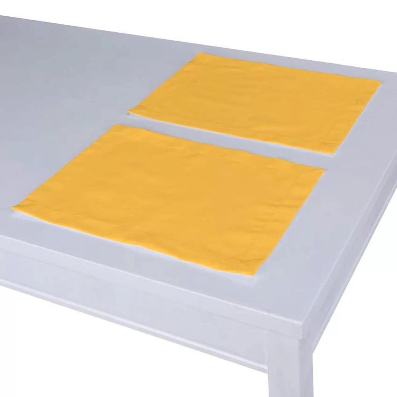 Tischset 2 Stck., gelb, 30 x 40 cm, Loneta (133-40) günstig online kaufen