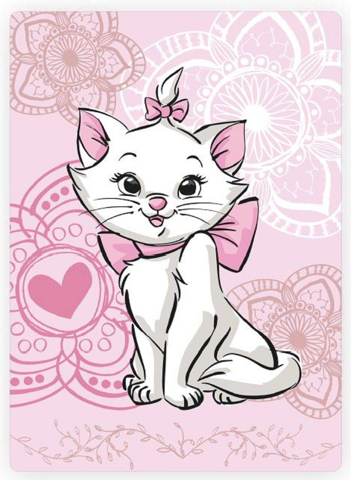 Wohndecke Disney Aristocats Cat Marie Schmusedecke günstig online kaufen