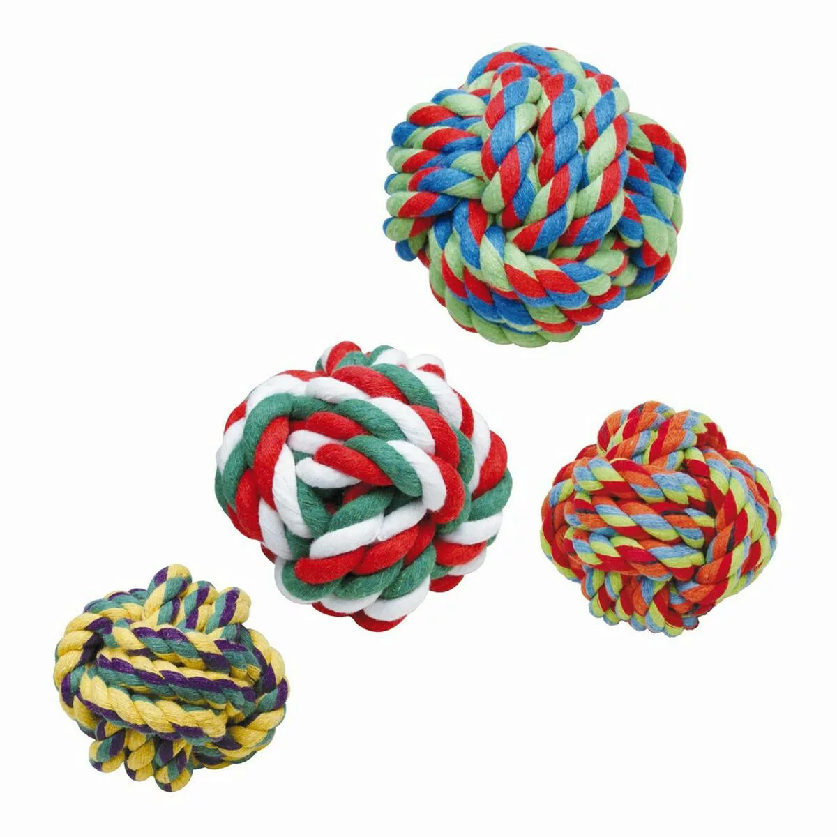 Hundespielzeug Gloria Polyester Baumwolle Bunt (6-7 Cm) günstig online kaufen