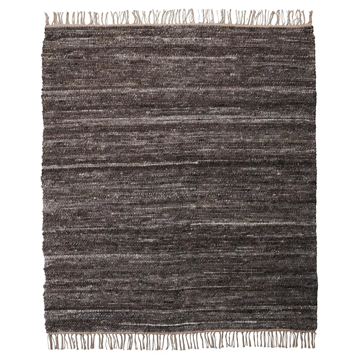 Teppich Hafi aus Baumwolle und Jute in Braun günstig online kaufen