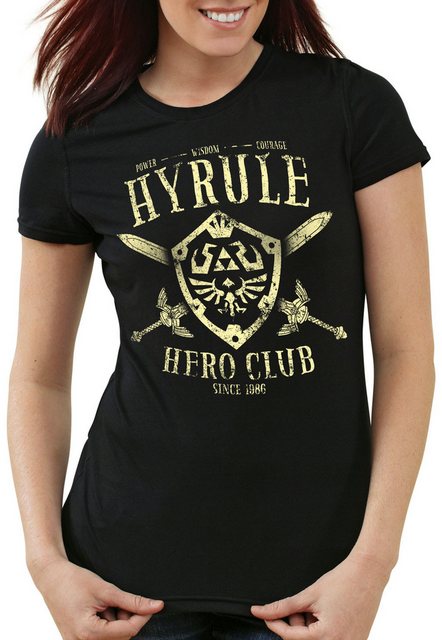 style3 T-Shirt Hyrule Hero Club link 3ds Ocarina zelda link nintendo switch günstig online kaufen