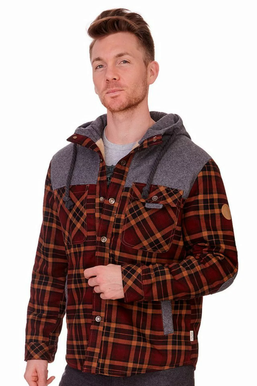 Piz Palü Outdoorjacke Hemdjacke Herren - TACHERTING - rot günstig online kaufen