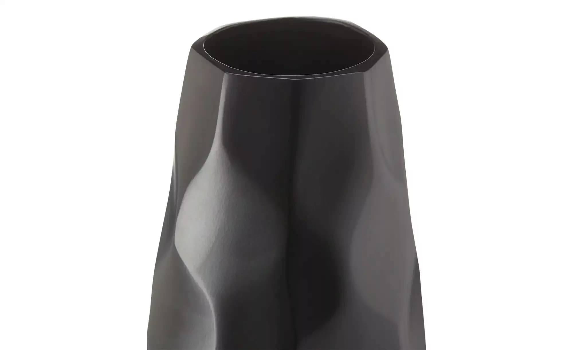 Vase   ¦ schwarz ¦ Aluminium ¦ Maße (cm): H: 36  Ø: 11 Accessoires > Vasen günstig online kaufen