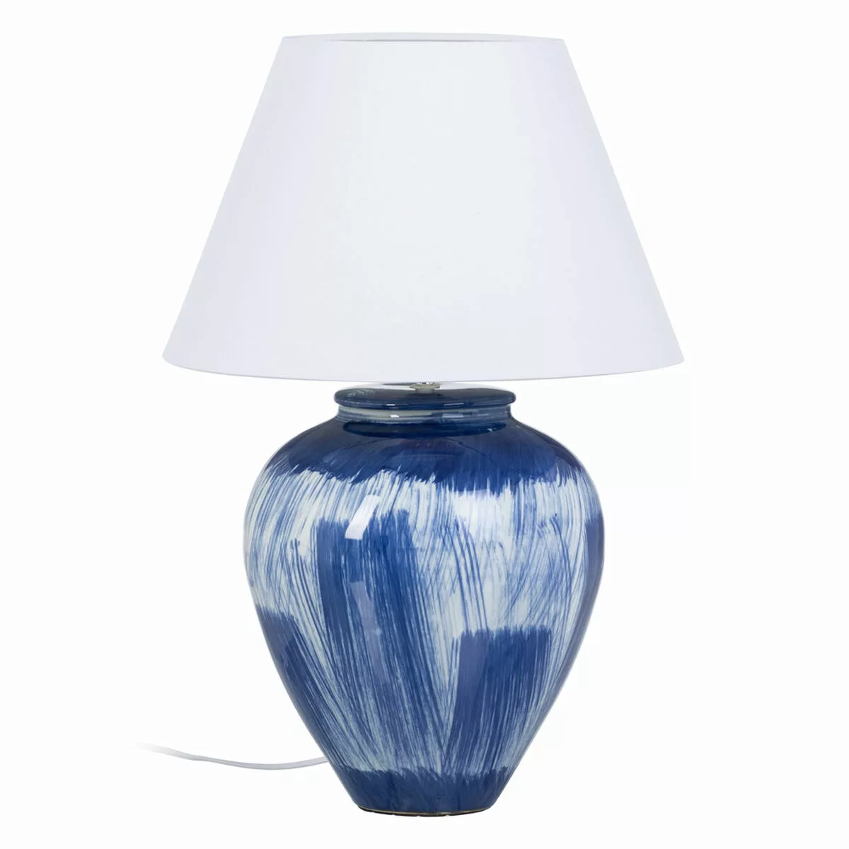 Tischlampe 41 X 41 X 76 Cm Aus Keramik Blau günstig online kaufen