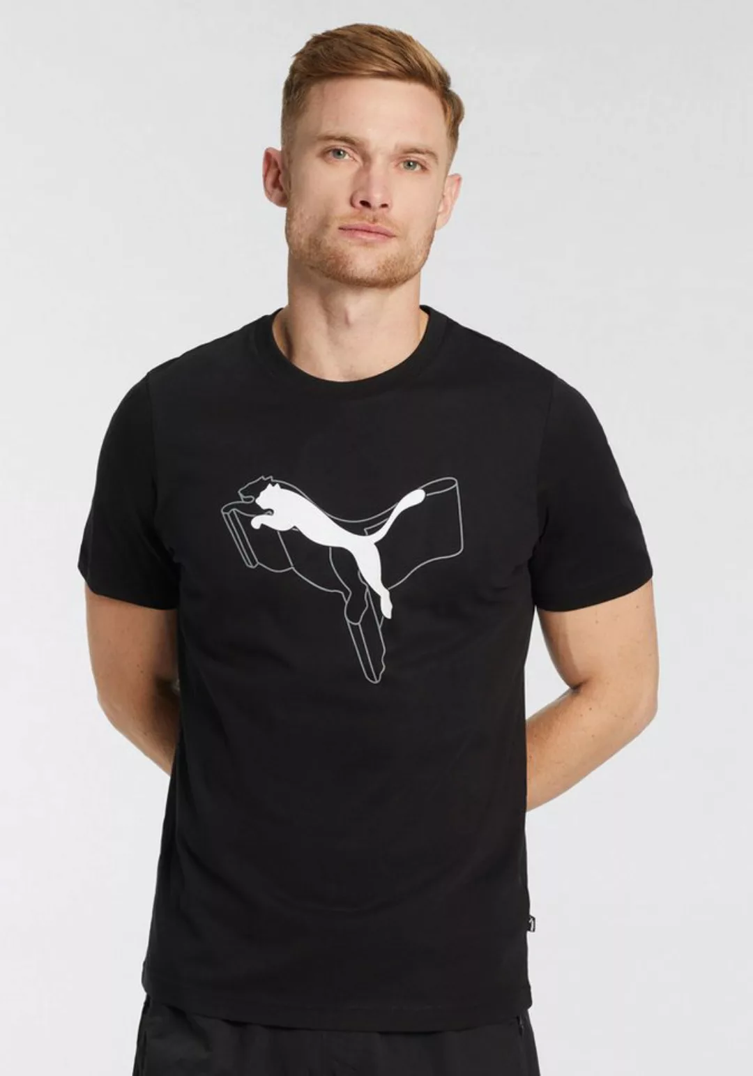 PUMA T-Shirt ESS+ LOGO LAB CAT TEE günstig online kaufen