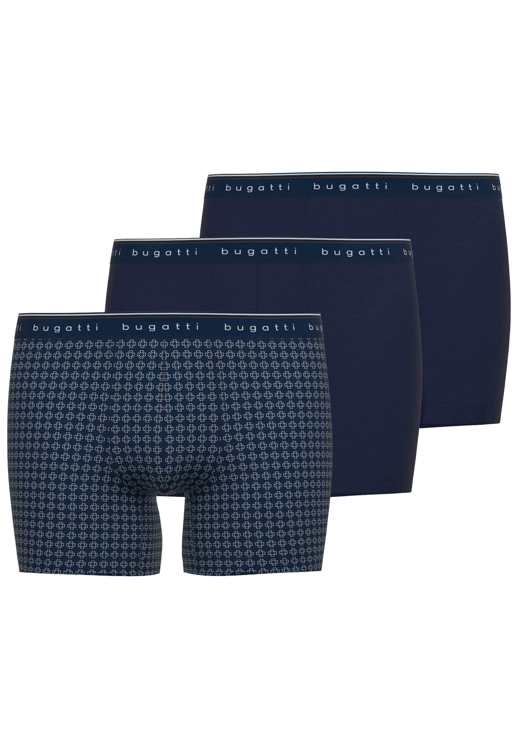 bugatti Boxershorts BUGATTI Herren Long-Pants blau günstig online kaufen