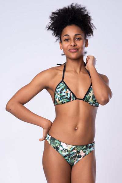 "Green Jungle" - Bikini Hose Slim günstig online kaufen