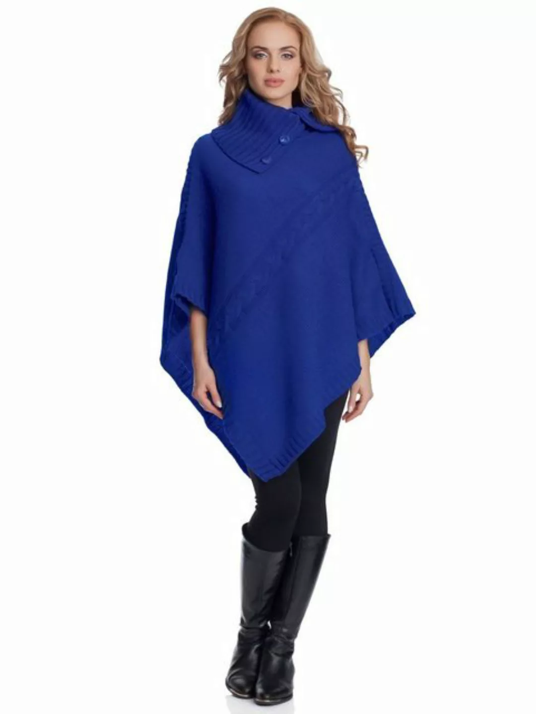 Merry Style Strickponcho Damen Poncho 2V3T1 günstig online kaufen