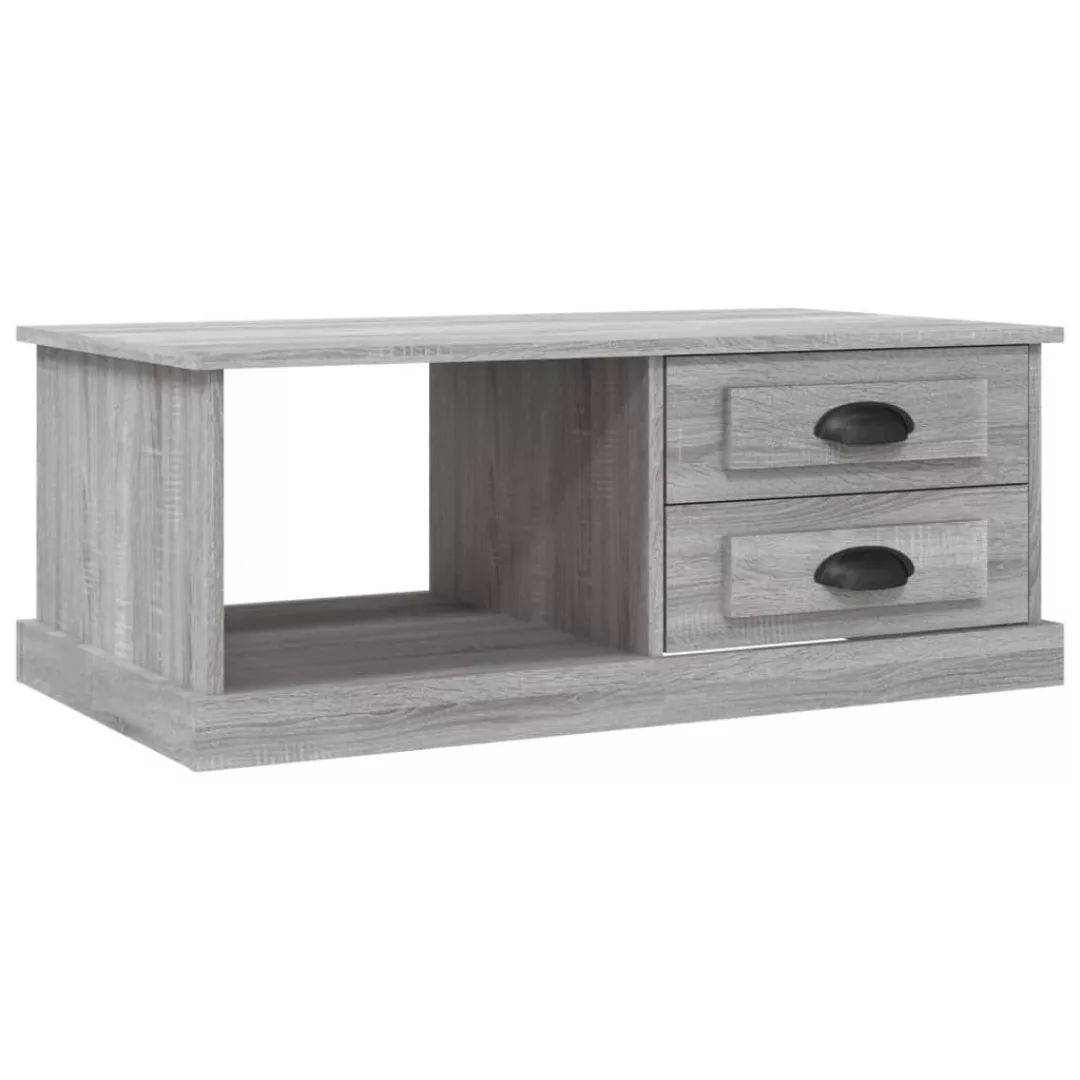 Vidaxl Couchtisch Grau Sonoma 90x50x35 Cm Holzwerkstoff günstig online kaufen