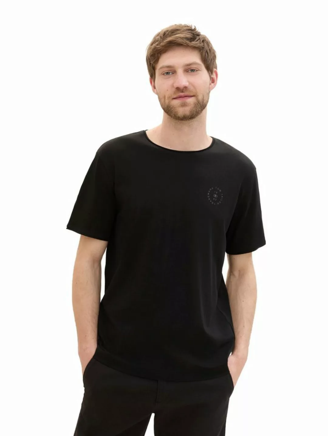 TOM TAILOR T-Shirt mit Logo Print günstig online kaufen