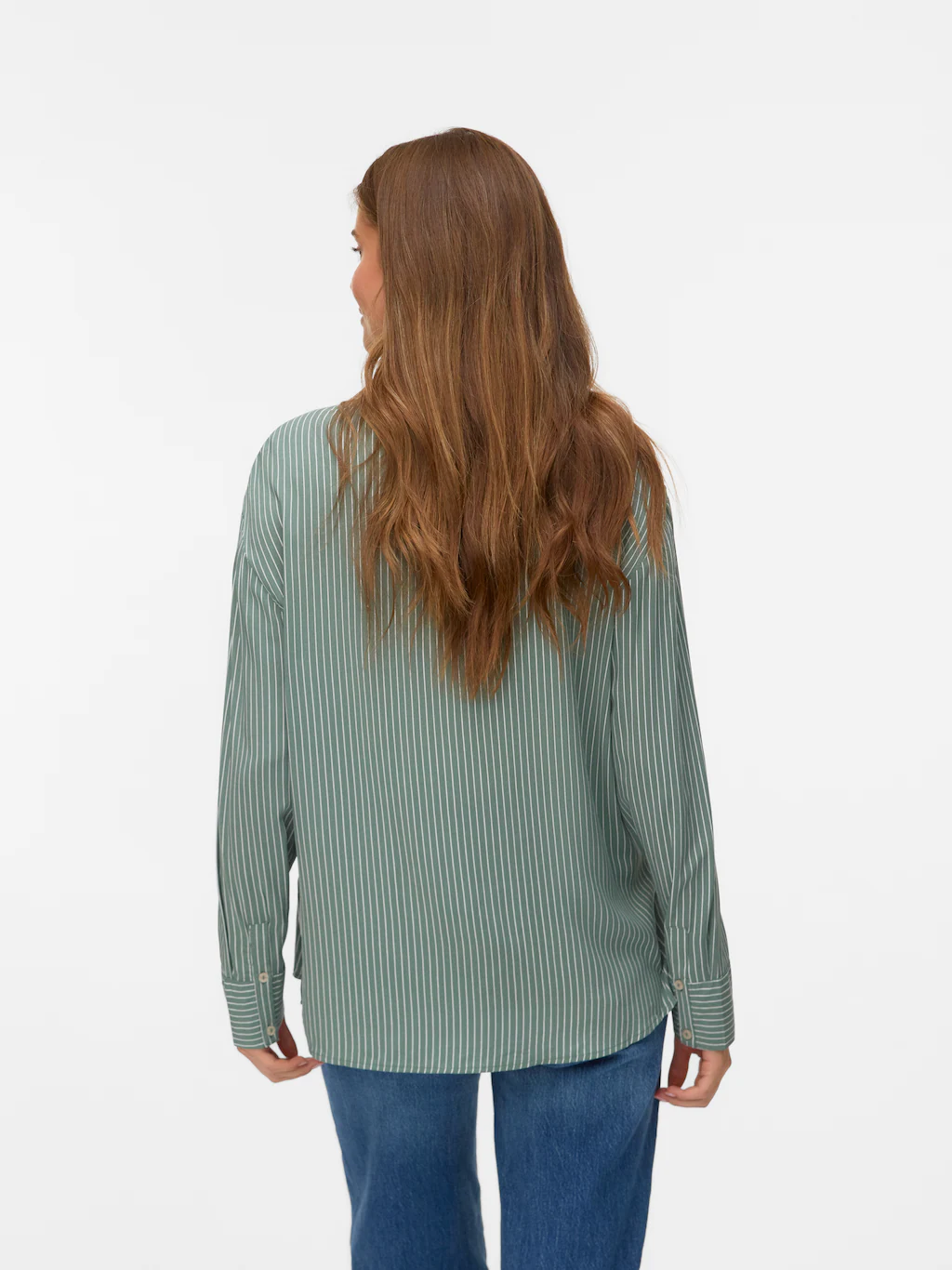 Vero Moda Langarmbluse "VMALICE LS SHIRT WVN GA NOOS" günstig online kaufen