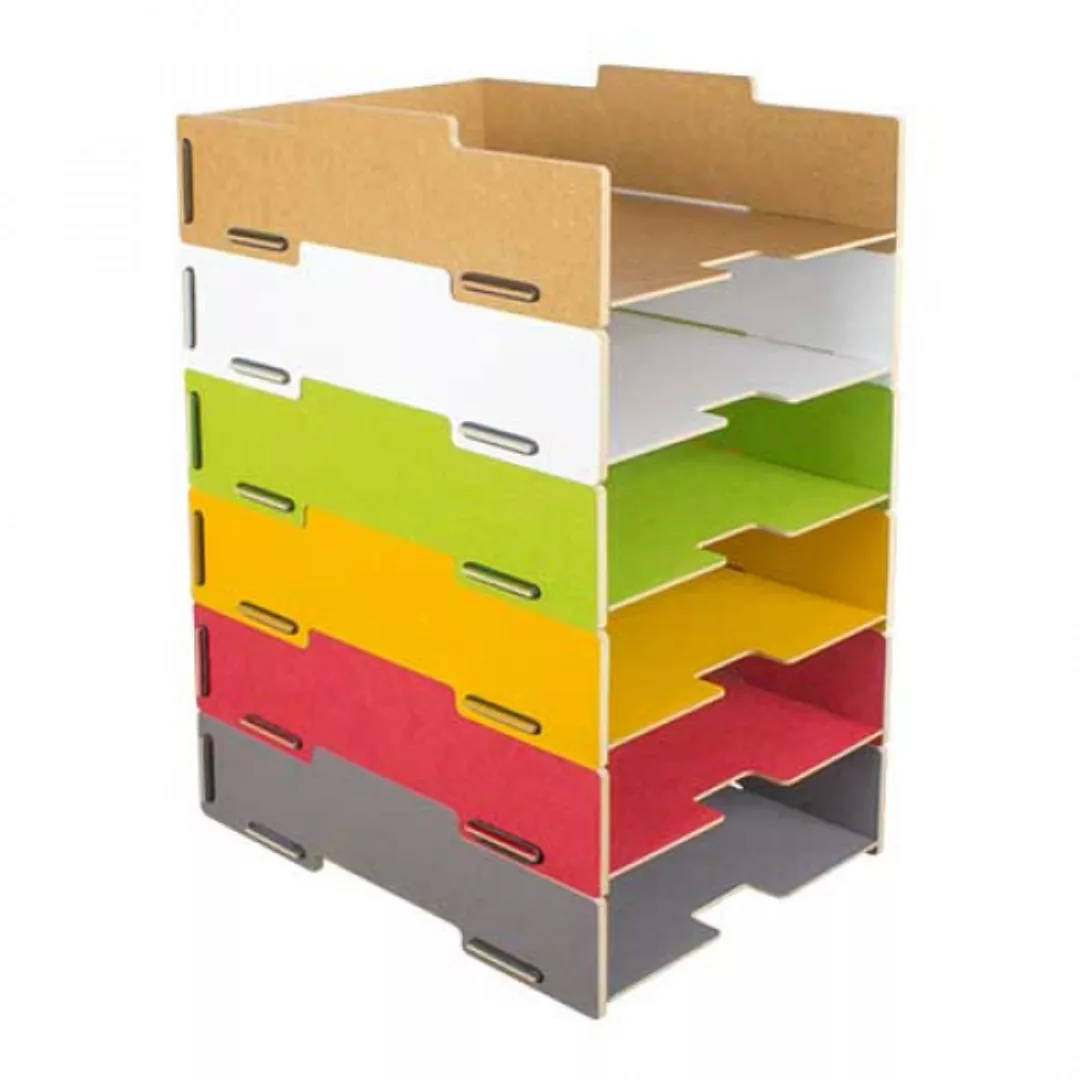 Briefablage Stapelbar Schreibtisch Organizer Ordnungssystem Ablagebox Büro günstig online kaufen
