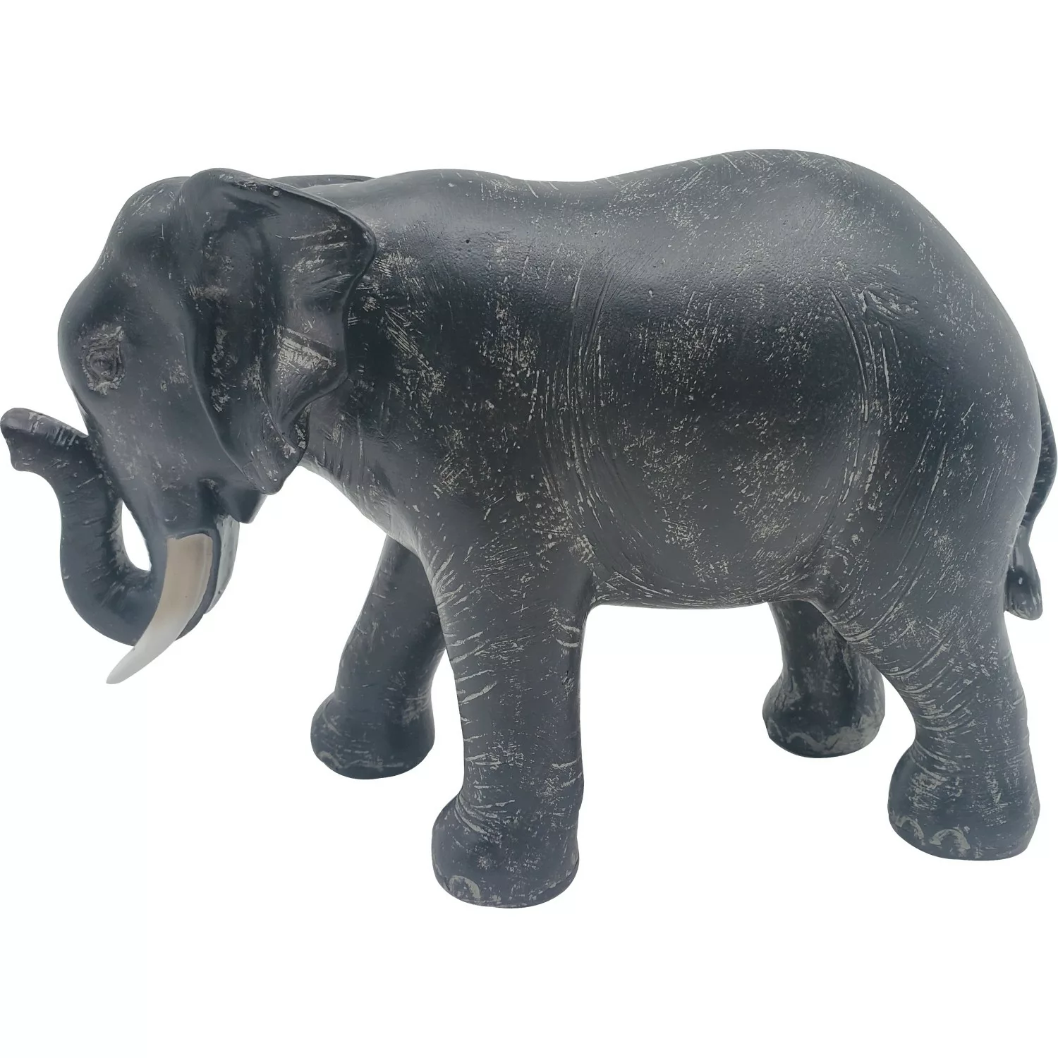 Gartenfigur Elefant 20,5 cm Grau günstig online kaufen
