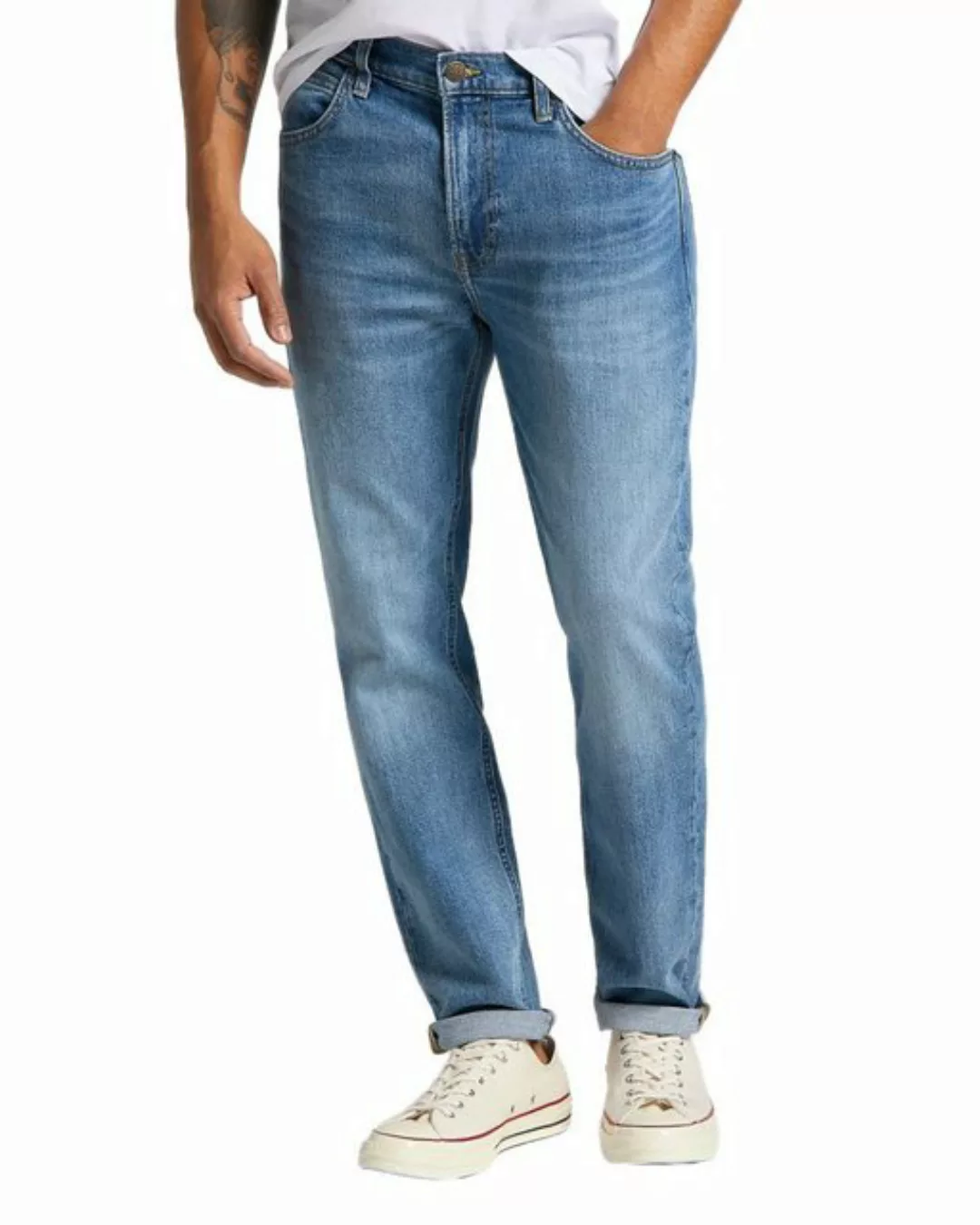 Lee Herren Jeans Austin - Tapered Fit - Blau - Mid Kansas günstig online kaufen