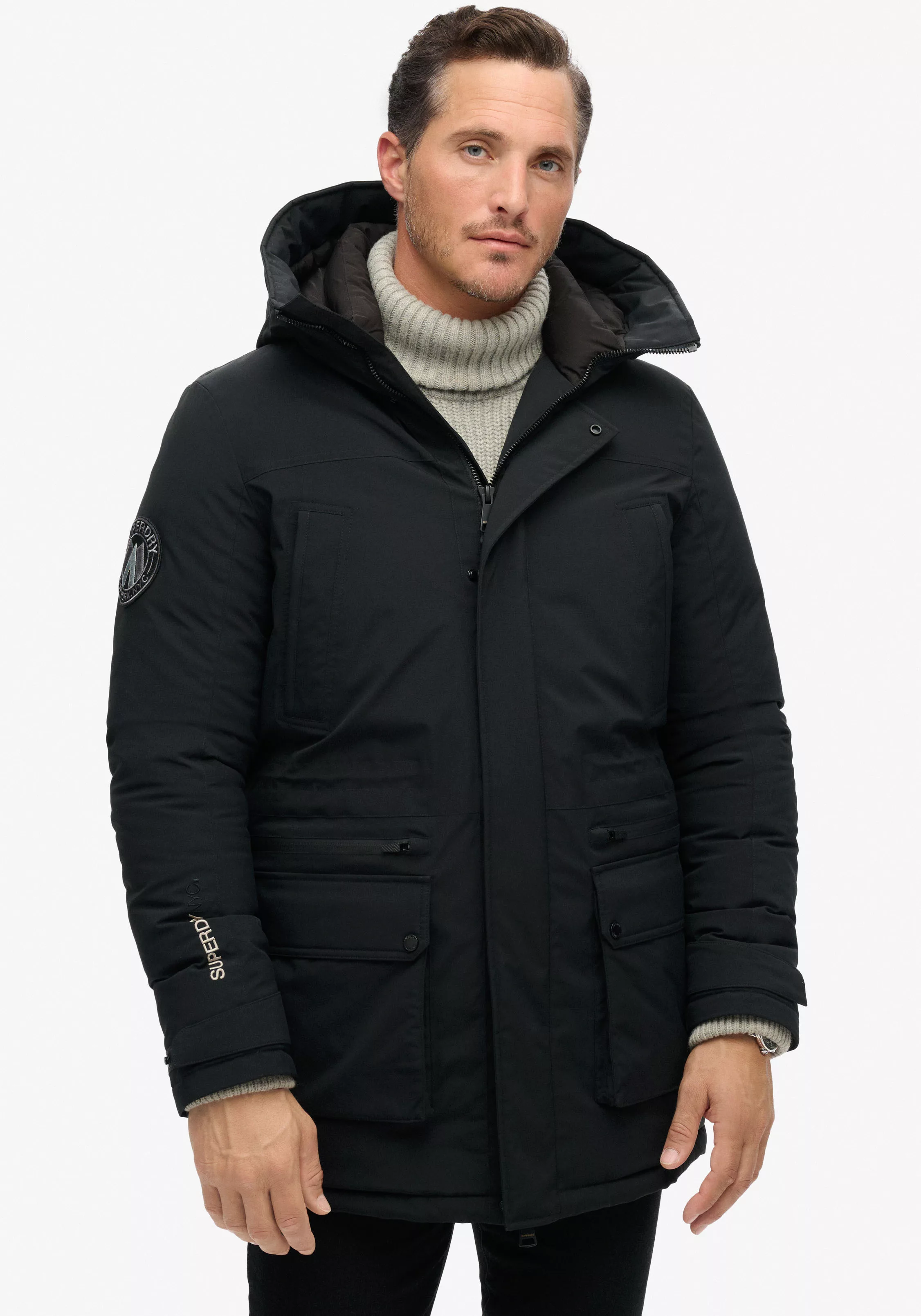 Superdry Steppjacke City Padded Parka Jacket günstig online kaufen