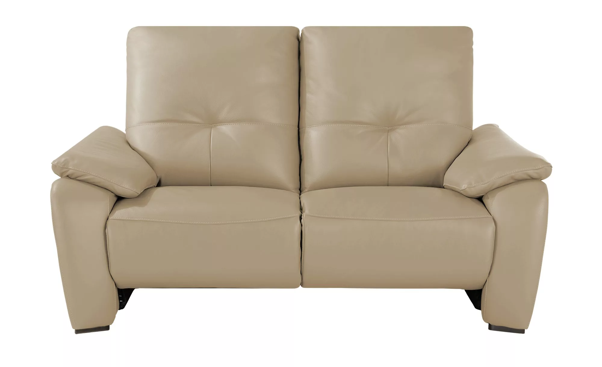 Wohnwert Ledersofa  Halina ¦ beige ¦ Maße (cm): B: 169 H: 98 T: 98 Polsterm günstig online kaufen