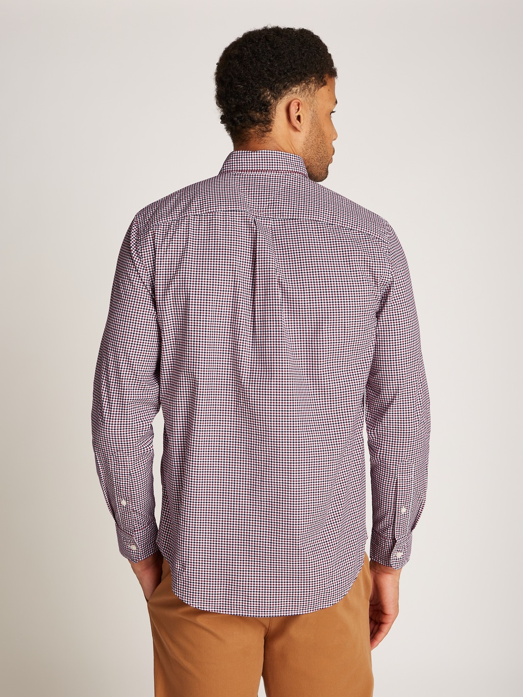 Tommy Hilfiger Businesshemd "FLEX POPLIN GINGHAM RF SHIRT", mit Karomuster günstig online kaufen