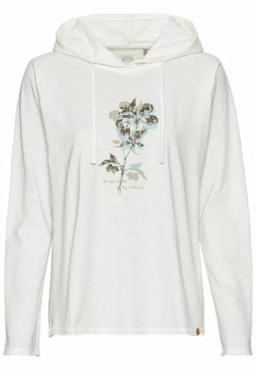 camel active Sweatshirt Hoody TShirt, Placement Flower günstig online kaufen