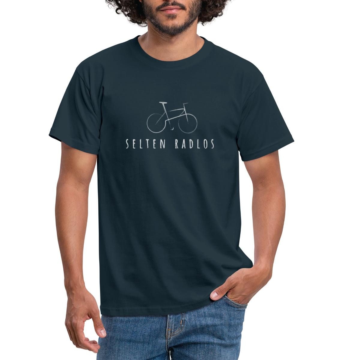 Spreadshirt T-Shirt Fahrrad Geschenk Selten Radlos günstig online kaufen