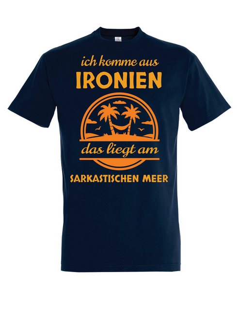 Youth Designz T-Shirt "Ironien" Herren T-Shirt mit ironischen Spruch mit tr günstig online kaufen