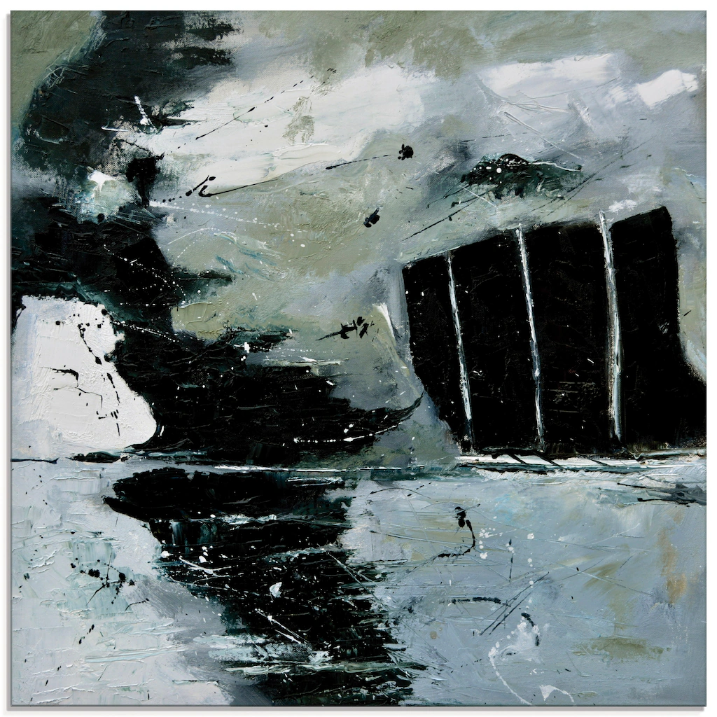 Artland Glasbild "Abstrakt XVI", Gegenstandslos, (1 St.), in verschiedenen günstig online kaufen