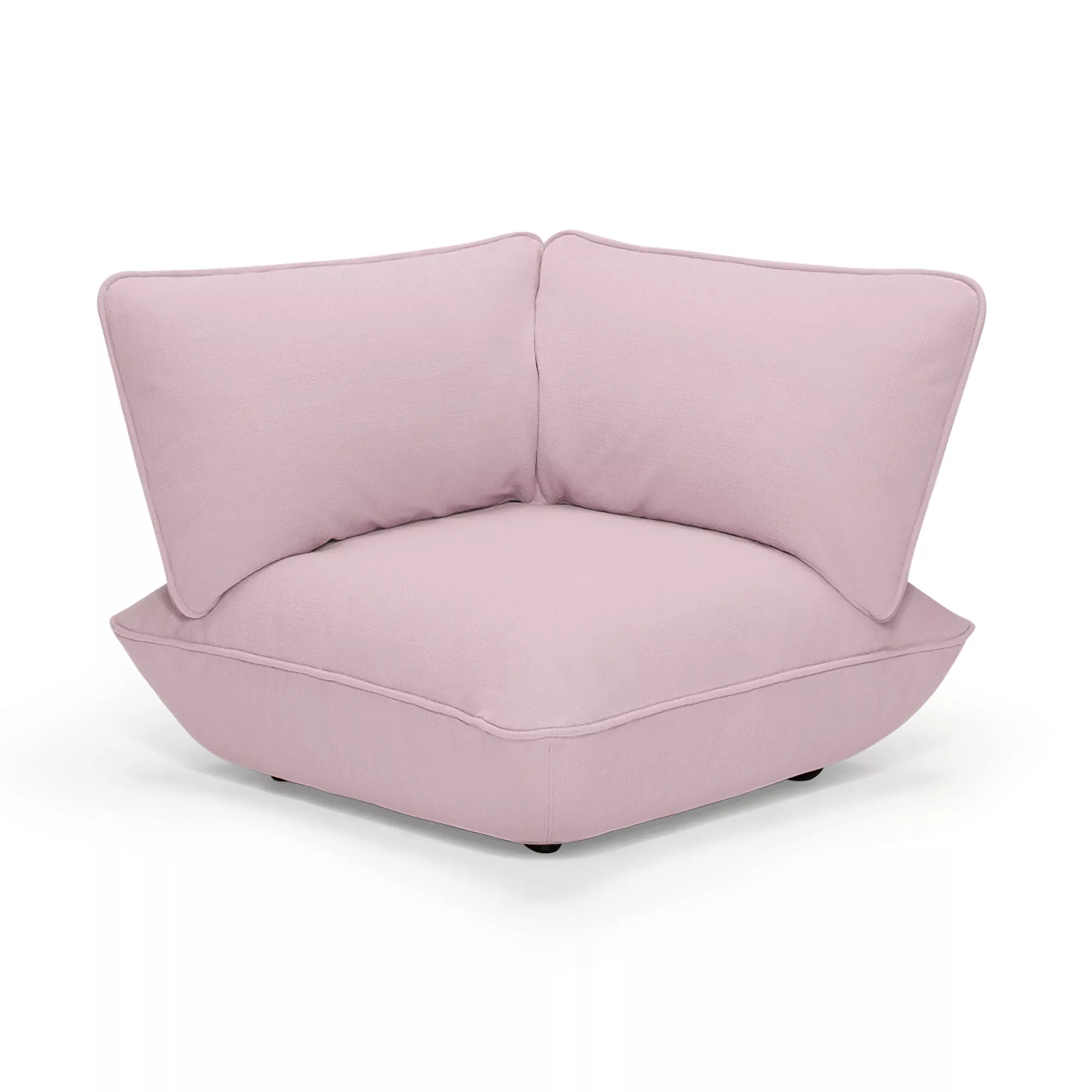Eckkaminsessel Sumo textil rosa / Modulierbares Sofa - Fatboy - günstig online kaufen