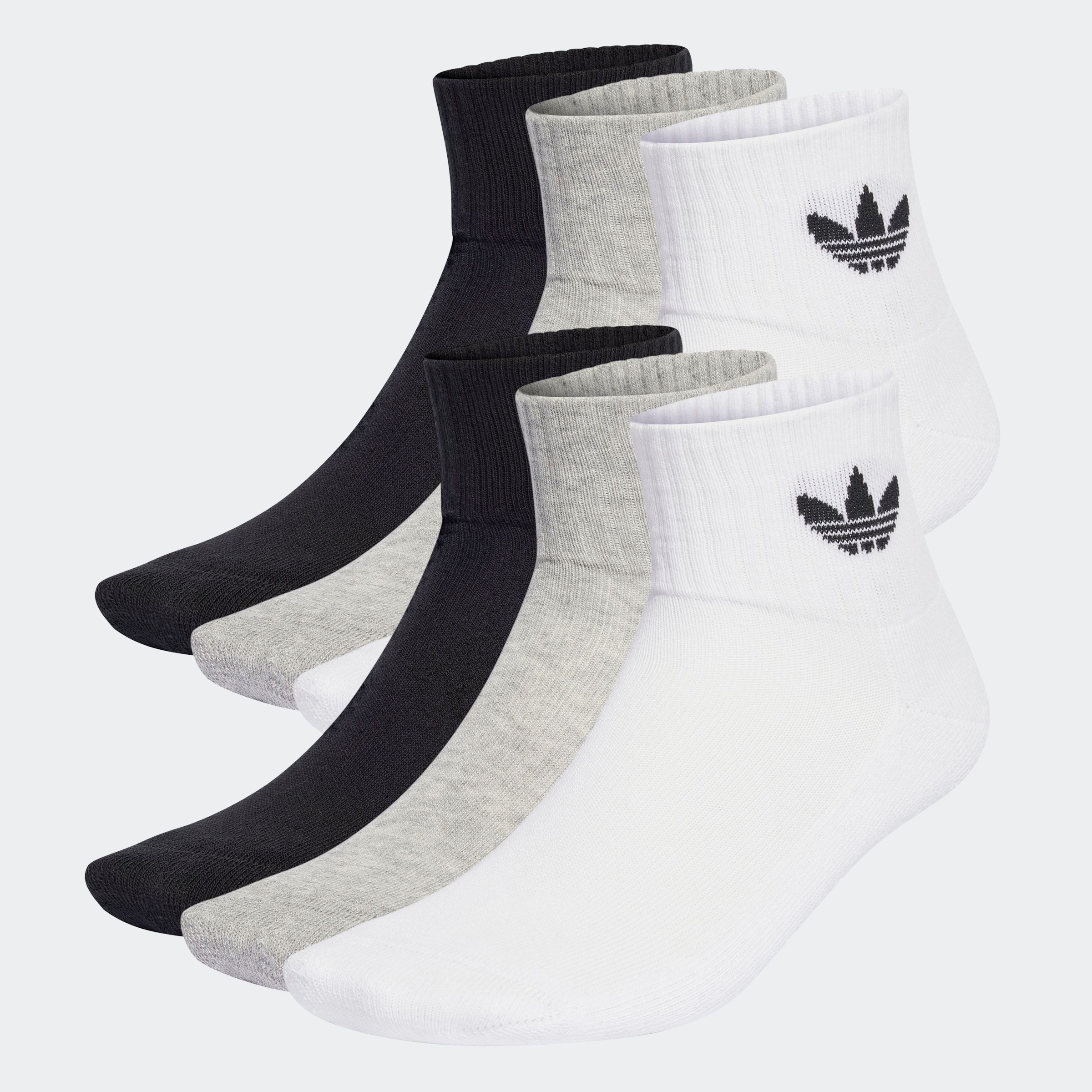 adidas Originals Sportsocken "1/4 SOCKS 6P", (6 Paar), Knöchellange Socken günstig online kaufen